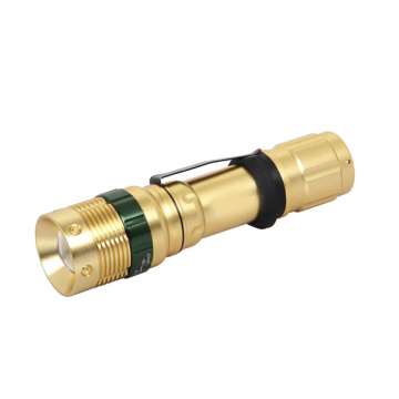 Золотой цвет Q5 светодиодный фонарик регулируемый диммер